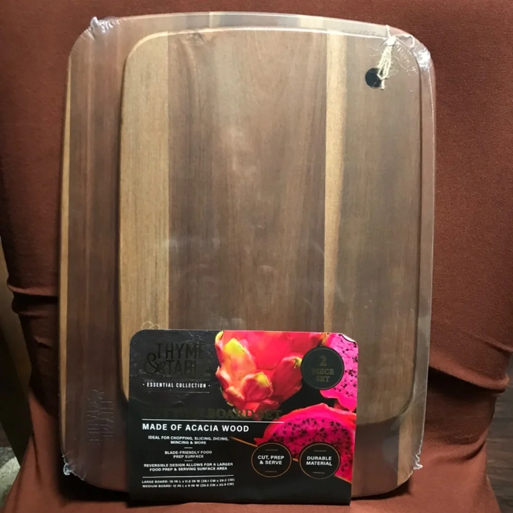 Thyme&Table Cutting Board Set New